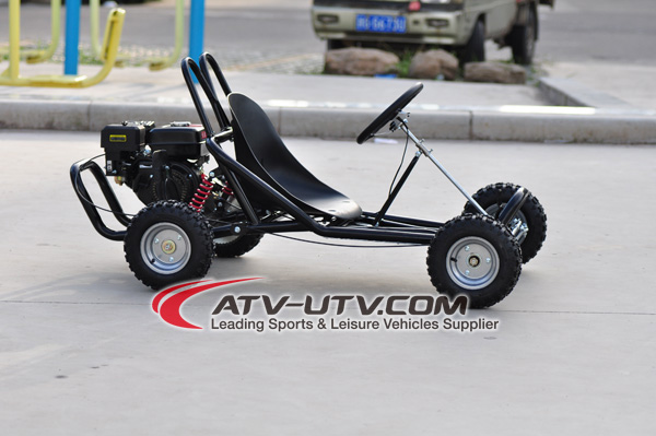 Single Seat Racing Go Kart with air cooling 168CC Engine